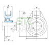 Подшипник  HA204 HT200