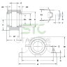 Стационарный корпус SNG522-619 HT200