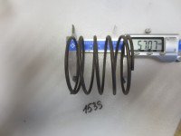 Пружина сжатия 3х60,7х57х4/6 Сталь 70 Без покрытия С шлифовкой торцов