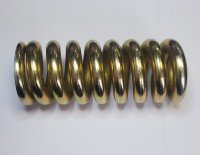 Пружина сжатия 8,1х38,1х95х7/9 60С2А Цинк 12 С шлифовкой торцов