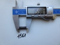 Пружина сжатия 1х6,5х16х10/12 Сталь 70 Без покрытия С шлифовкой торцов