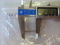 Пружина сжатия 0,2х3х23х28/30 Сталь 70 Цинк 3 Без шлифовки торцов