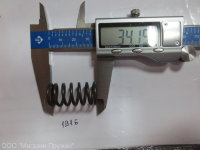Пружина сжатия 2х17х34х5/7 Сталь 70 Без покрытия Без шлифовки торцов