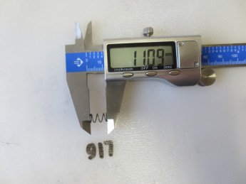Пружина сжатия 0,5х6х11х2/4 Сталь 70 Без покрытия Без шлифовки торцов