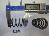 Пружина сжатия 2,3х22,8х41х4/6 Сталь 70 Без покрытия С шлифовкой торцов