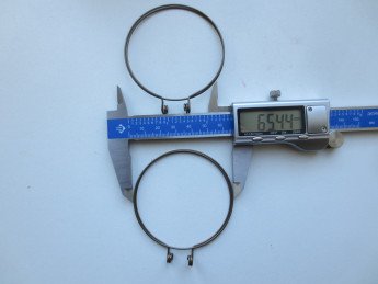 Пружина кручения 1,01х63,5хх2 Нержавейка Без покрытия