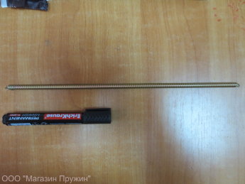 Пружина растяжения 1,4х7х320/330х Сталь 70 Цинк
